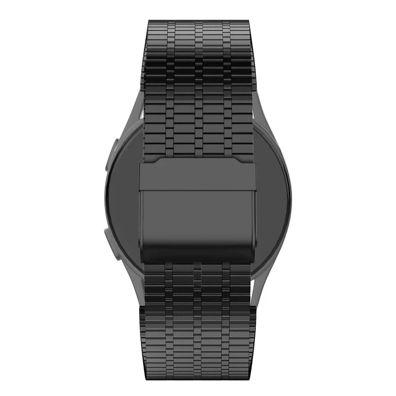Bandz Huawei Watch GT 7 Pro Verstellbares Stahlarmband (Schwarz)