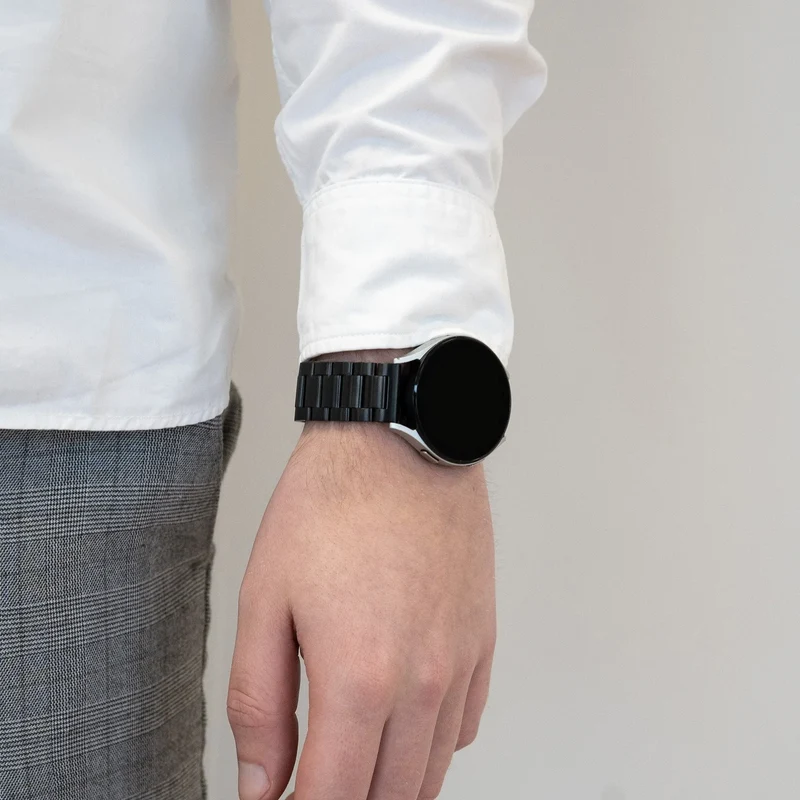 Bandz Huawei Watch GT 7 Pro Stahlarmband 'Classic' (Schwarz)