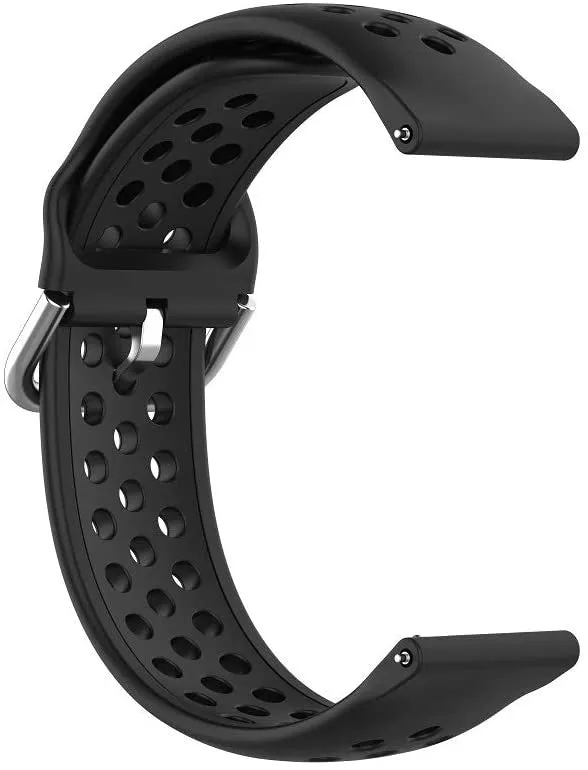 Huawei Watch GT 7 Pro Atmungsaktives Silikonarmband (Schwarz)