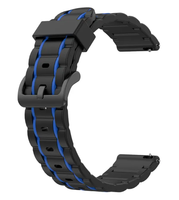 Huawei Watch GT 7 Pro Sportarmband mit Schnalle (Schwarz/Blau)
