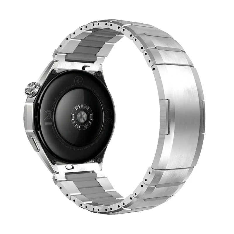 Huawei Watch GT 7 Pro 'One Push' Stahl-Hybridarmband (Titan/Grau)