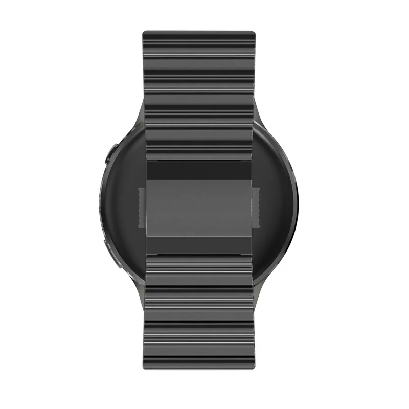 Bandz Huawei Watch GT 7 - 46mm Premium Stahlarmband 'Ocean' (Schwarz)