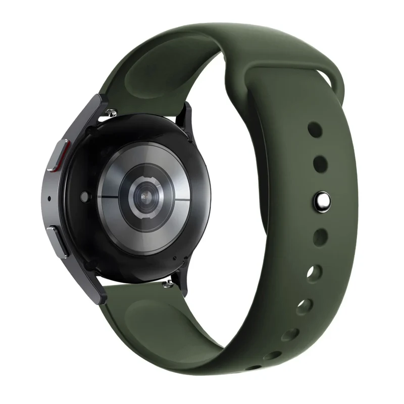 Bandz Huawei Watch 6 - 46mm Sportarmband 'Deluxe' (Olivgrün)