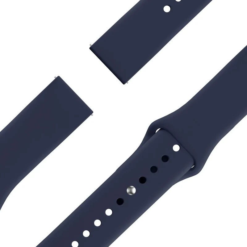 Bandz Huawei Watch GT 7 - 46mm Sportarmband 'Deluxe' (Dunkelblau)
