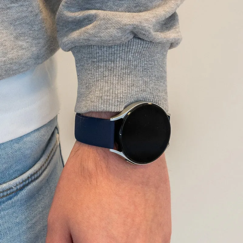 Bandz Huawei Watch GT 7 - 46mm Sportarmband 'Deluxe' (Dunkelblau)