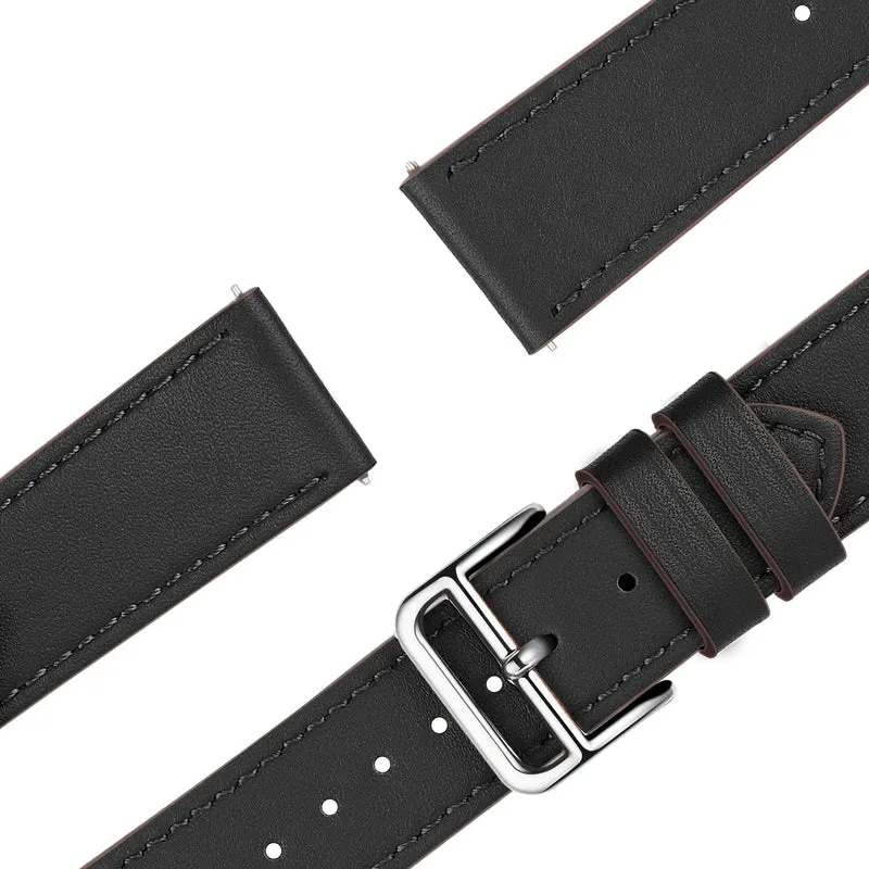Bandz Huawei Watch GT 7 Pro Lederarmband 'Deluxe' (Schwarz)