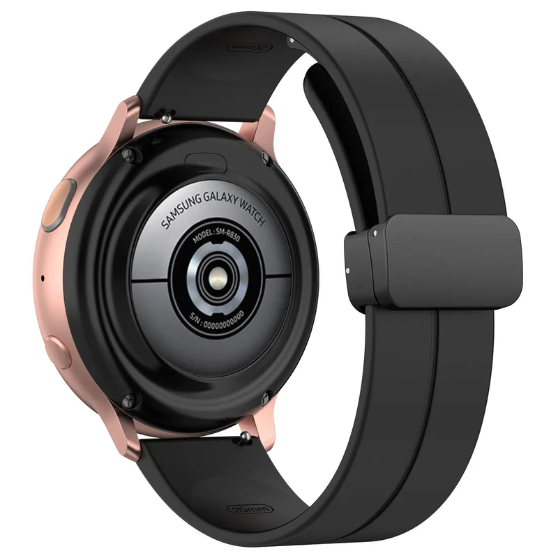 Huawei Watch GT 7 Pro Silikonarmband D-Schnalle (Schwarz)