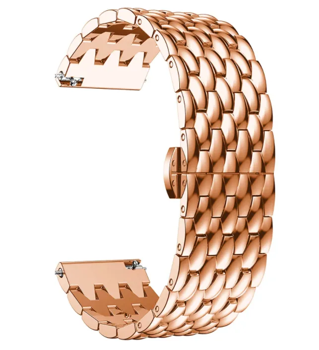 Huawei Watch GT 7 - 46mm Drachen Stahlarmband (Roségold)