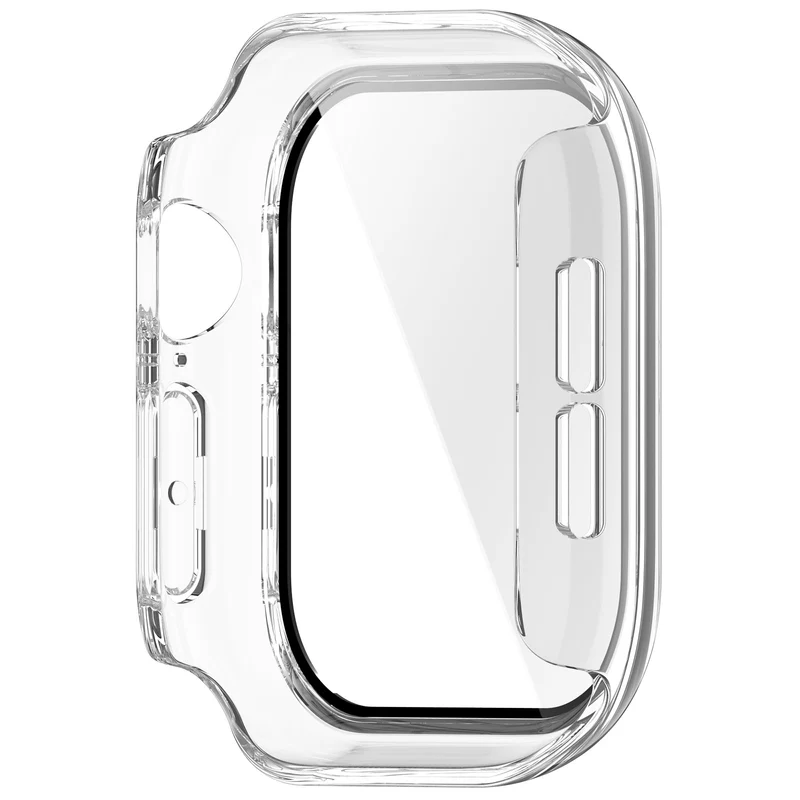 Apple Watch 12 - 46mm Hartschalenhülle mit Glas (Transparent)