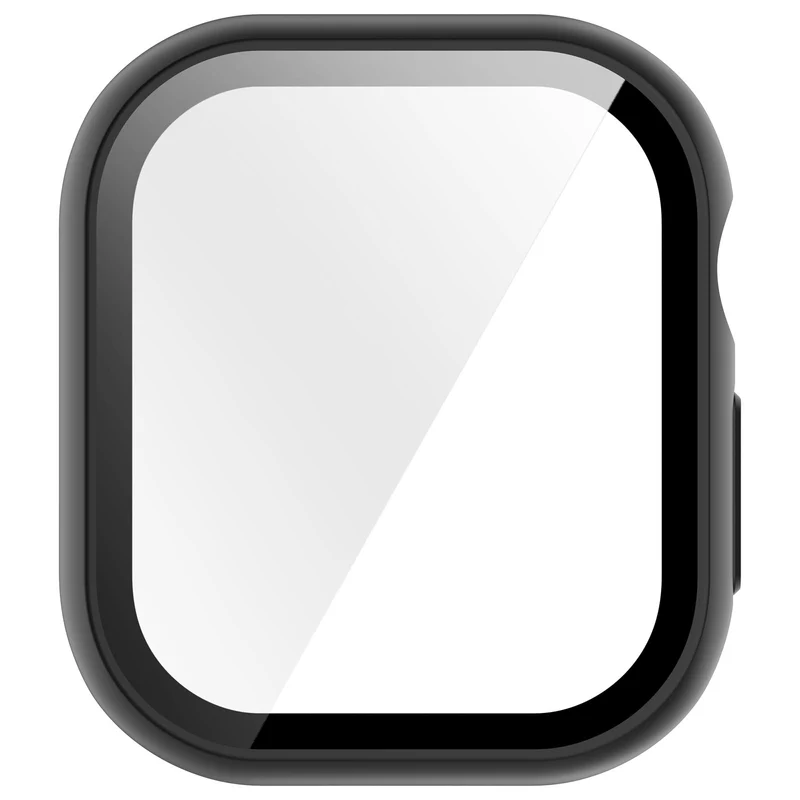 Apple Watch 12 - 46mm Hartschalenhülle mit Glas (Schwarz)