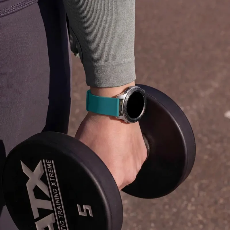 OnePlus Watch 4 - 47mm Sportarmband (Grün-Blau)