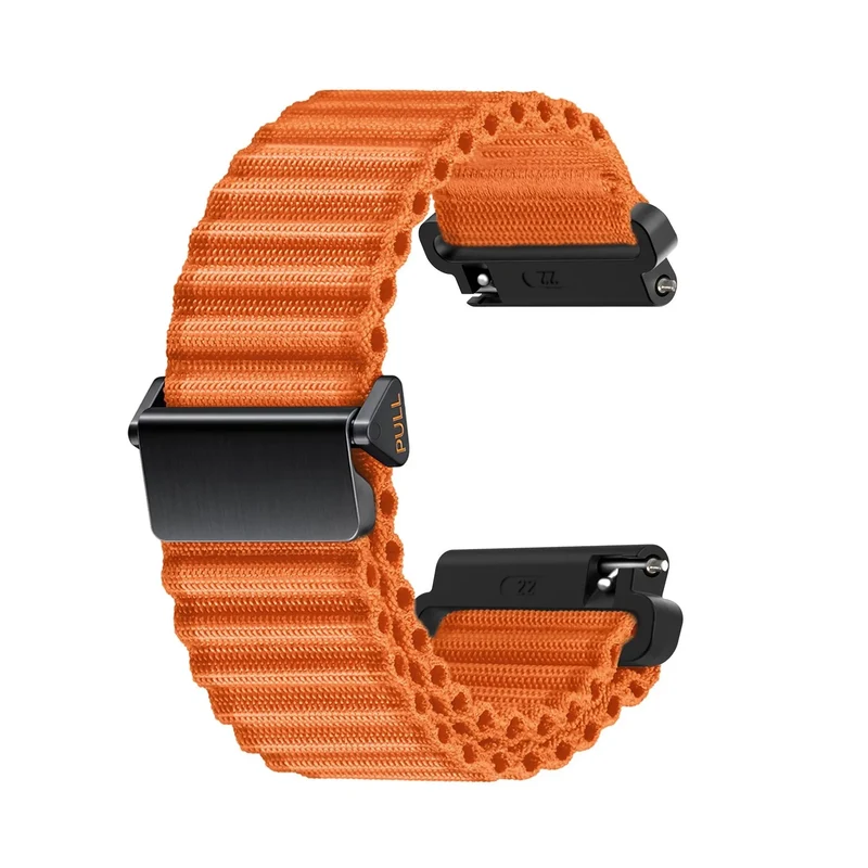 Huawei Watch 6 - 46mm Outdoor Nylonarmband (Orange)