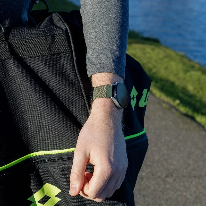 Huawei Watch GT 7 Pro Geflochtenes Armband mit P-Schnalle (Grün)