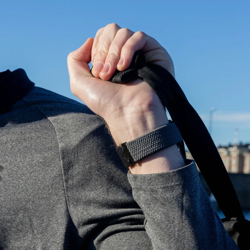 Huawei Watch 6 - 46mm Geflochtenes Armband mit P-Schnalle (Grau)