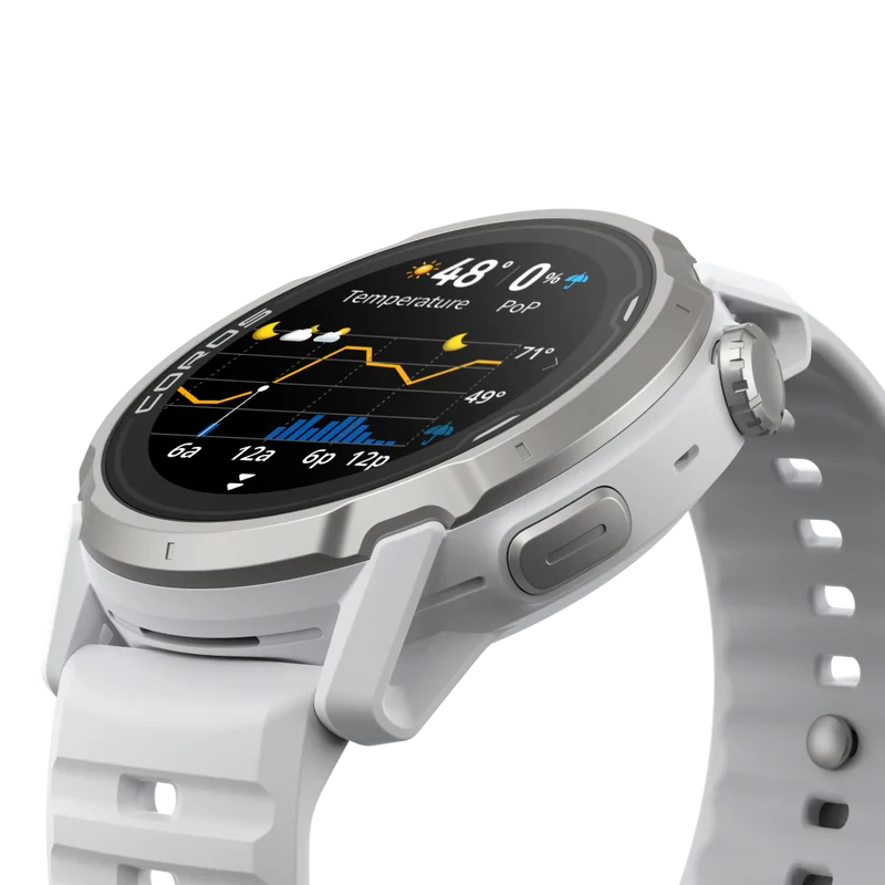 Coros Bergsportuhr Apex 4, 42mm, weiss