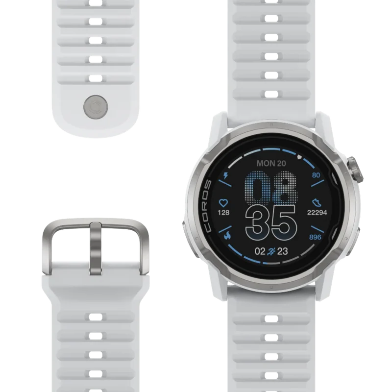 Coros Bergsportuhr Apex 4, 42mm, weiss
