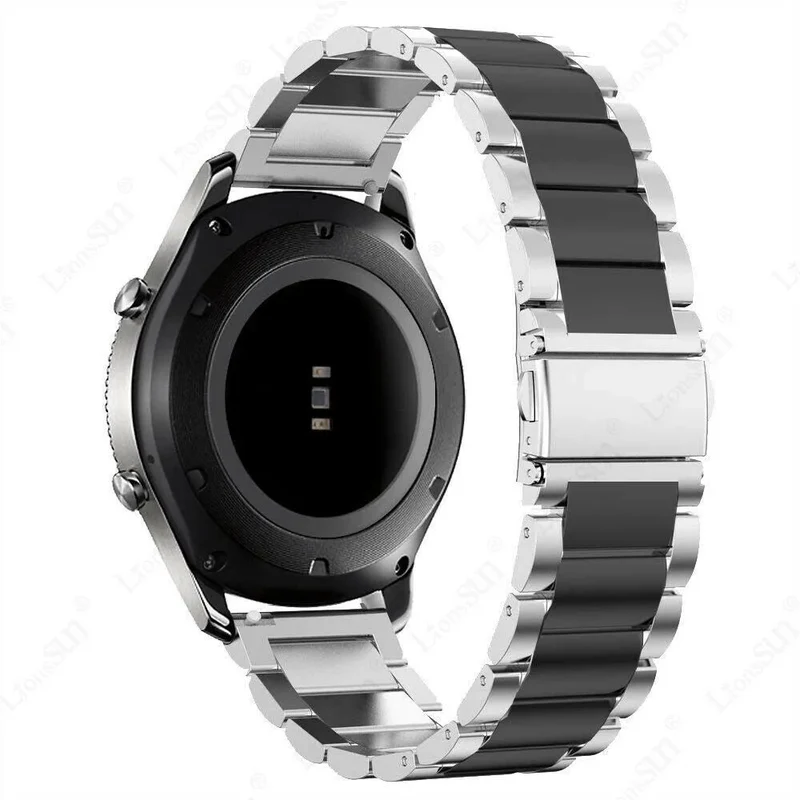Huawei Watch GT 7 - 46mm Stahlarmband (Silber/Schwarz)