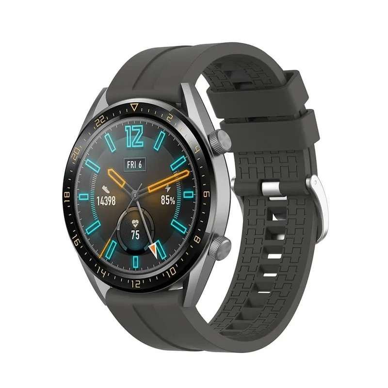 Huawei Watch 6 - 46mm Silikonarmband Extreme (Dunkelgrau)