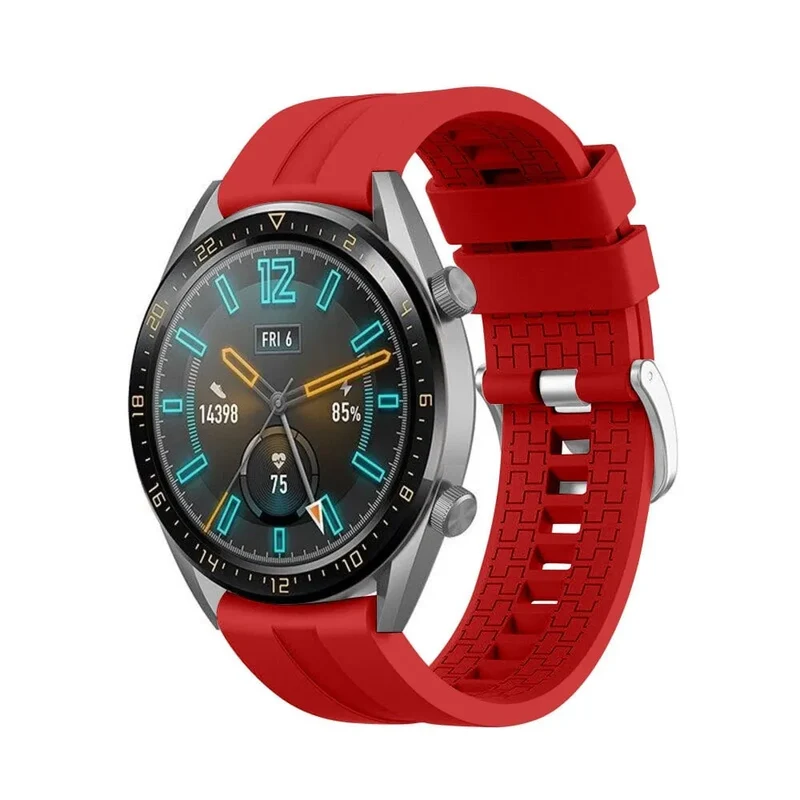 Huawei Watch 6 - 46mm Silikonarmband Extreme (Rot)