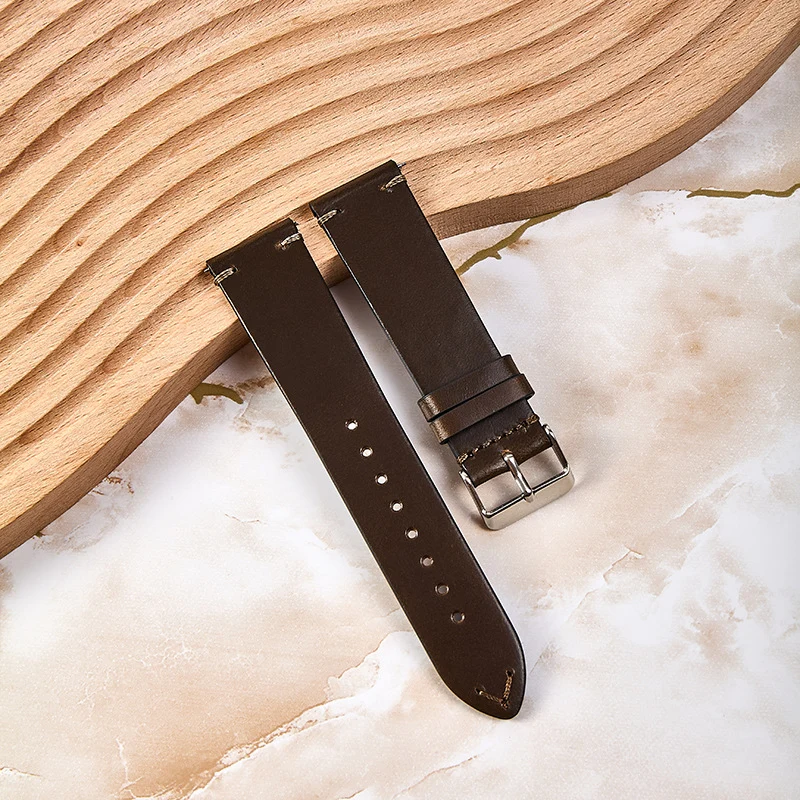 Vintage Uhrenarmband aus Rindsleder