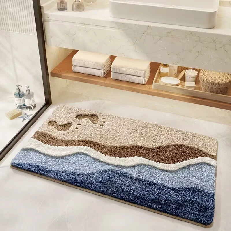 Absorbierende Badezimmer Komfortmatte Karnz