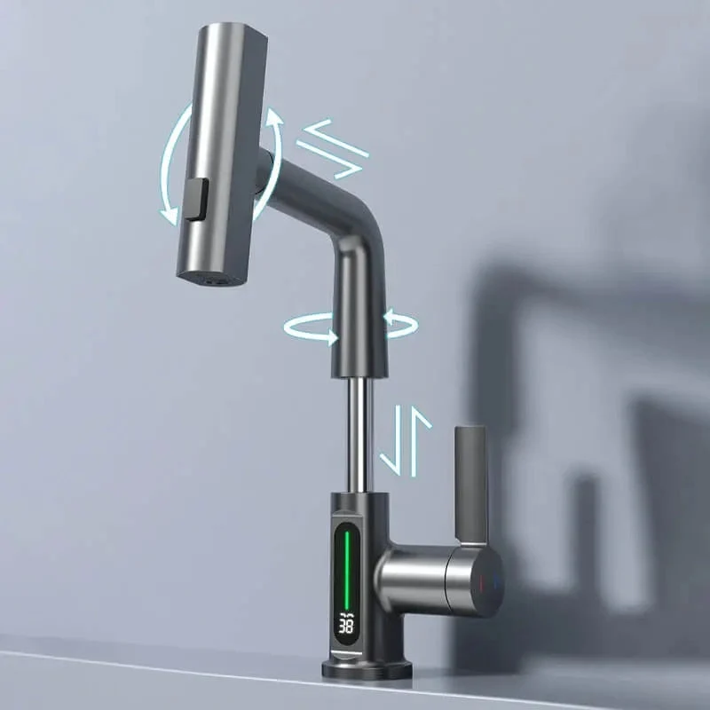 3-in-1 ausziehbarer intelligenter Wasserfall | Karnz