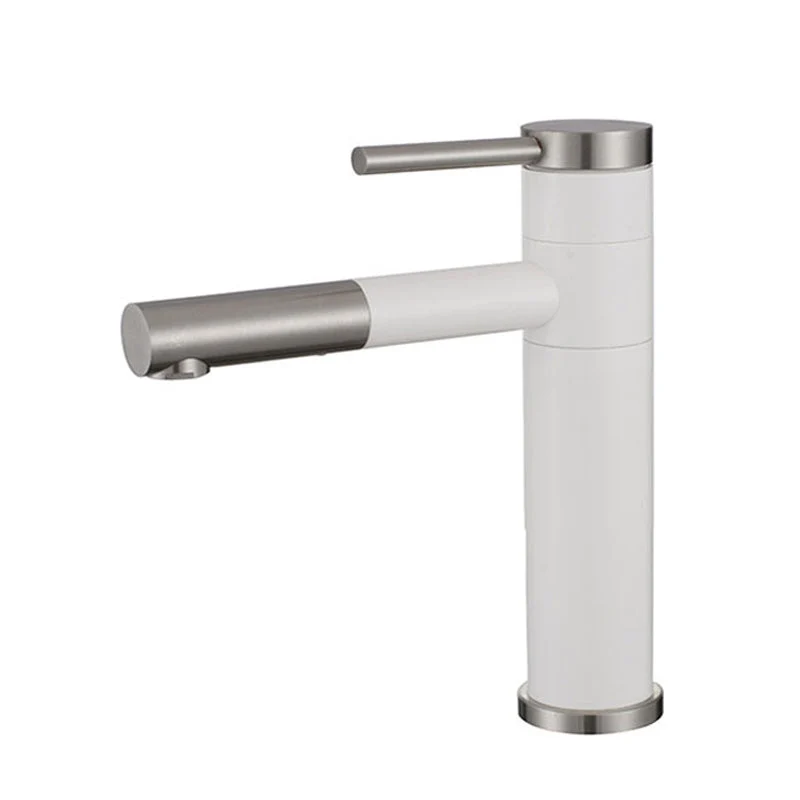 Moderner Beckenarmatur Edelstahl Einhebel Niedriger Auslauf Pull-Down Beckenarmatur