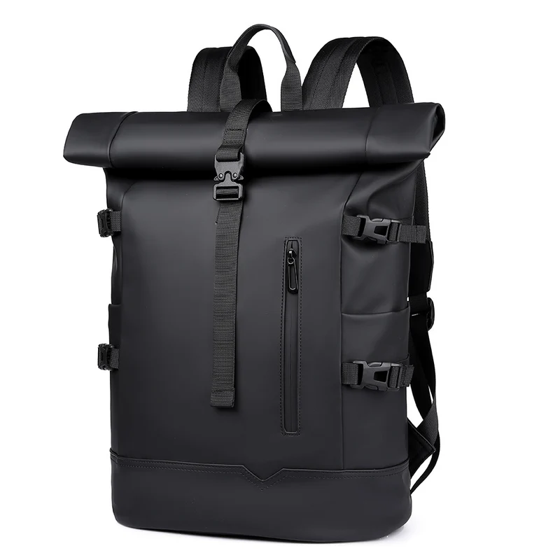 Stylischer Rolltop-Rucksack mit Vielseitigen Organisationsfächern Karnz
