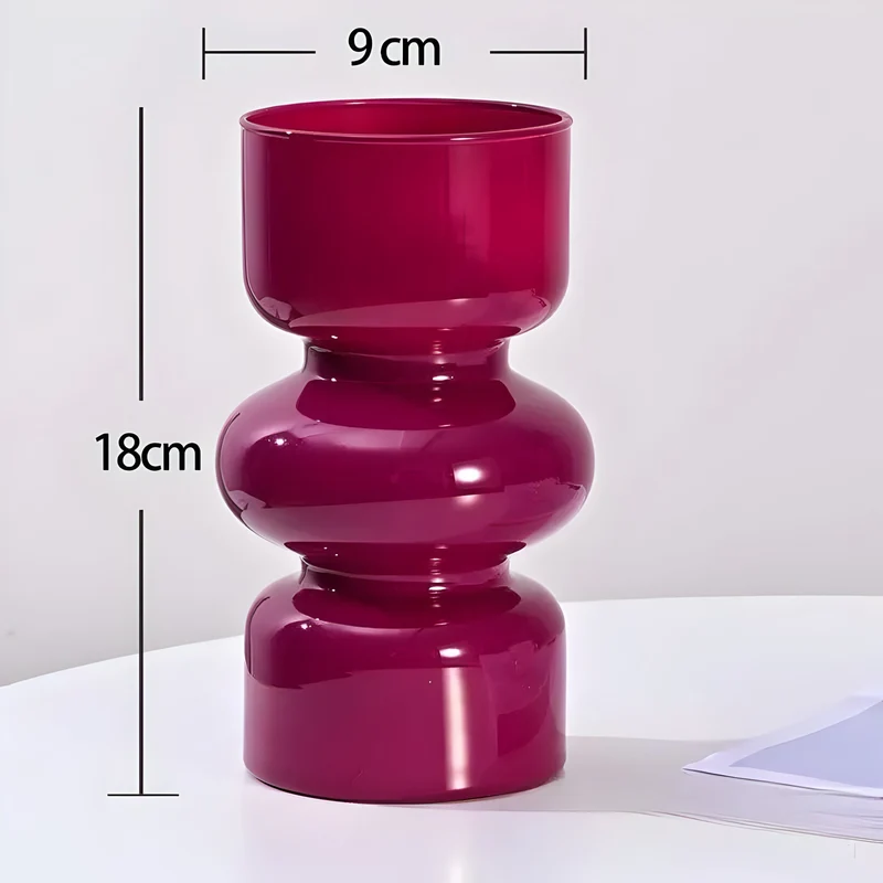 RetroFlora Vase – Hydroponische Retro-Glasvase