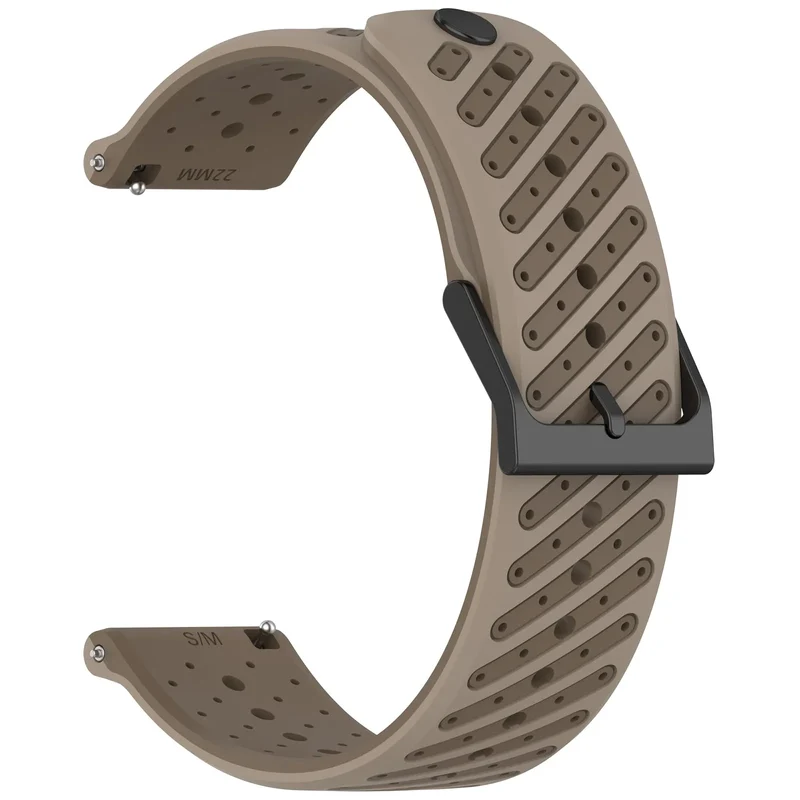 Coros Pace 4 Pro Gestreiftes Silikonarmband (Braun)