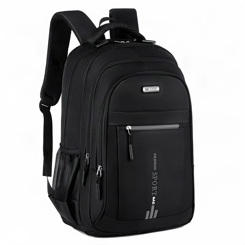 Großer Nylon-Rucksack, 36–55 L, wasserdicht und diebstahlsicher