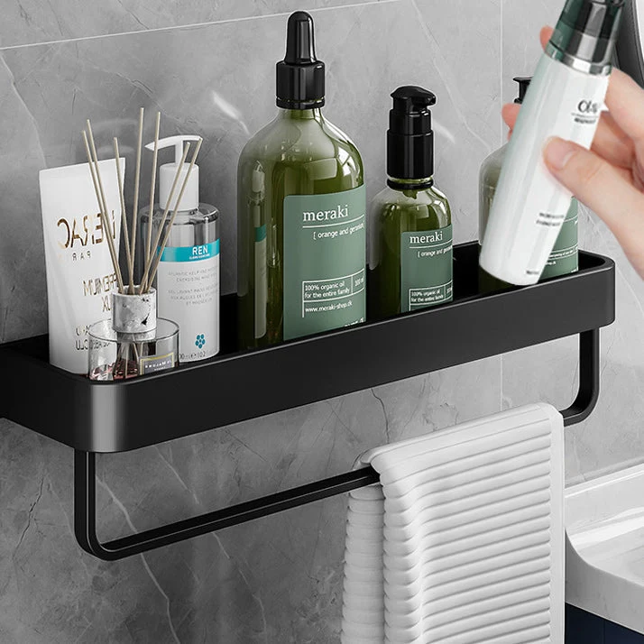 Zeitgenössisches Badezimmer Zubehör Hardware Set Aluminium Badezimmerregal