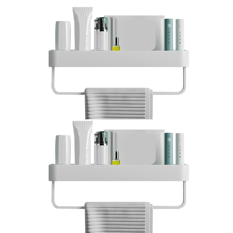 Zeitgenössisches Badezimmer Zubehör Hardware Set Aluminium Badezimmerregal