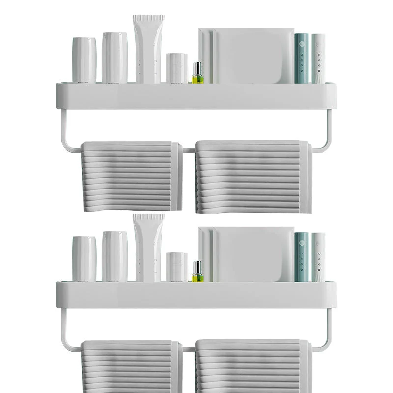 Zeitgenössisches Badezimmer Zubehör Hardware Set Aluminium Badezimmerregal