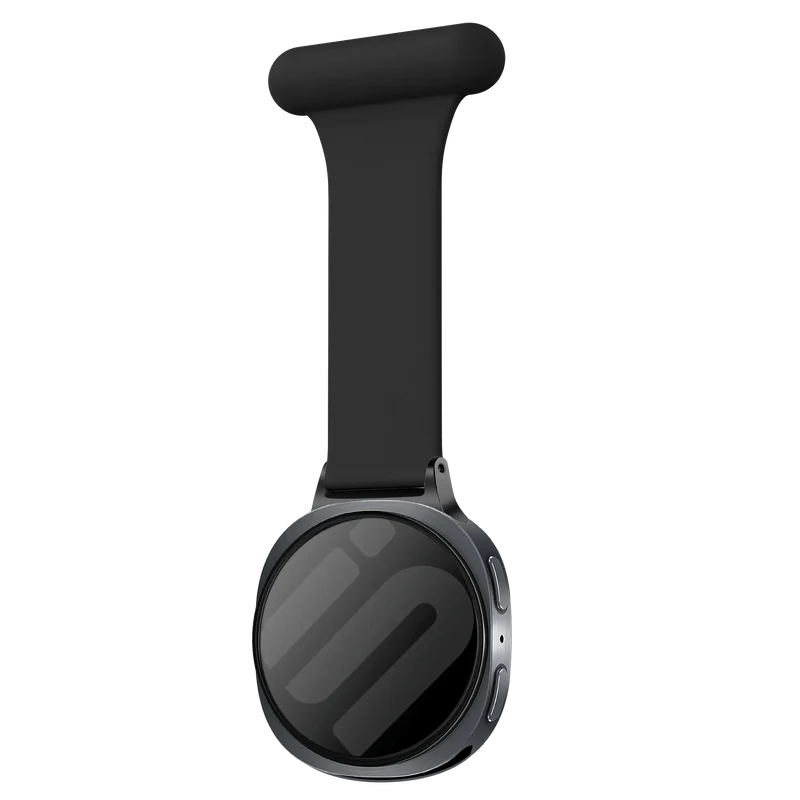 Samsung Galaxy Watch 9 - 40mm Krankenschwester-Band (Schwarz)