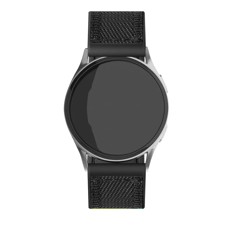 Suunto Run 2 Nylon Hybrid Armband (Schwarz)