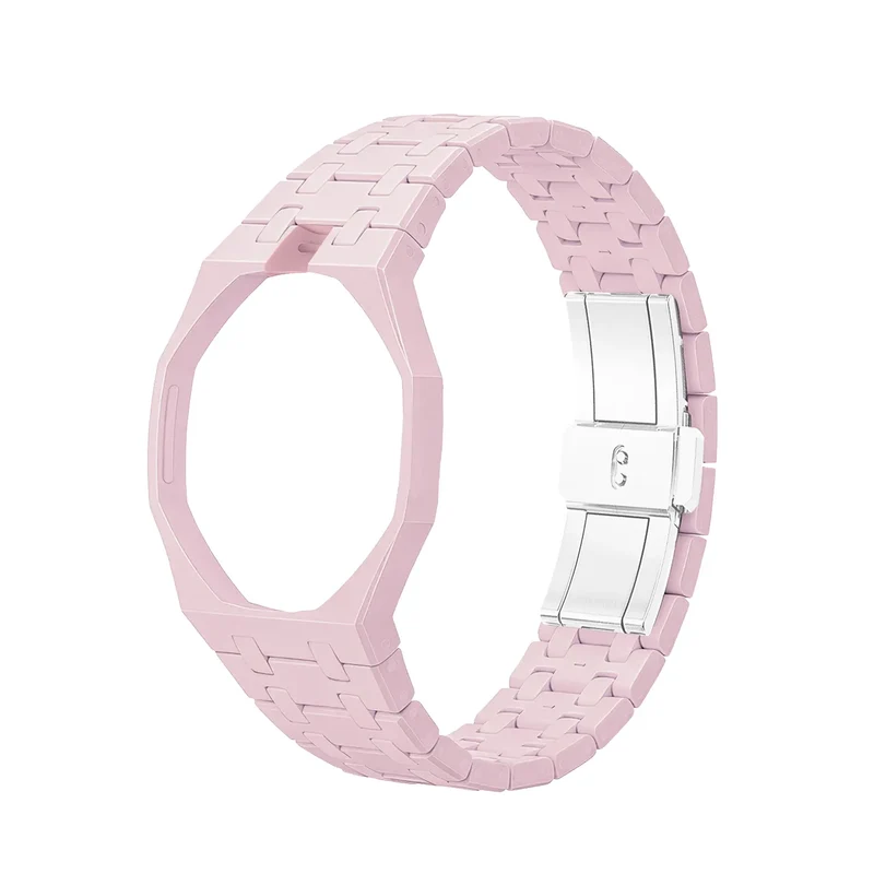 Swatch Royal Pop Biokeramik-Armband – 12 Uhr (Rosa)