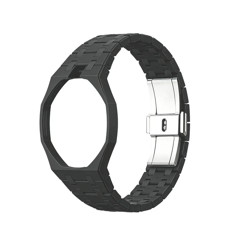Swatch Royal Pop Biokeramik-Armband – 12 Uhr (Schwarz)