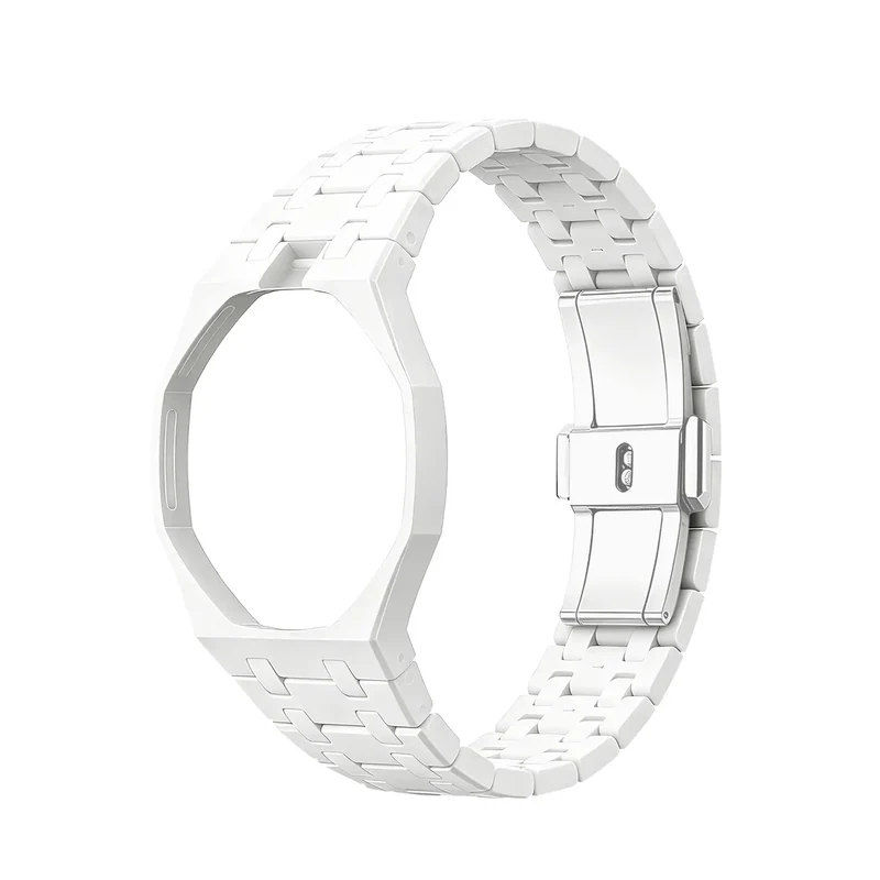 Swatch Royal Pop Biokeramik-Armband – 12 Uhr (Weiß)