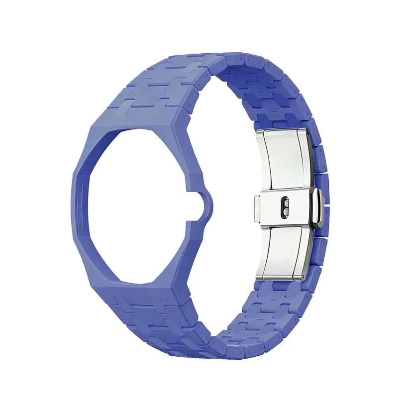 Swatch Royal Pop Biokeramik-Armband – 3 Uhr (Blau)