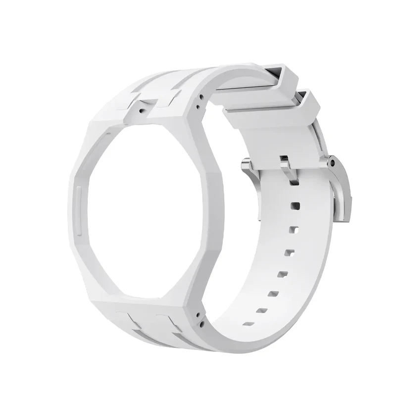 Swatch Royal Pop Silikon Armband - 12 Uhr (Weiß)
