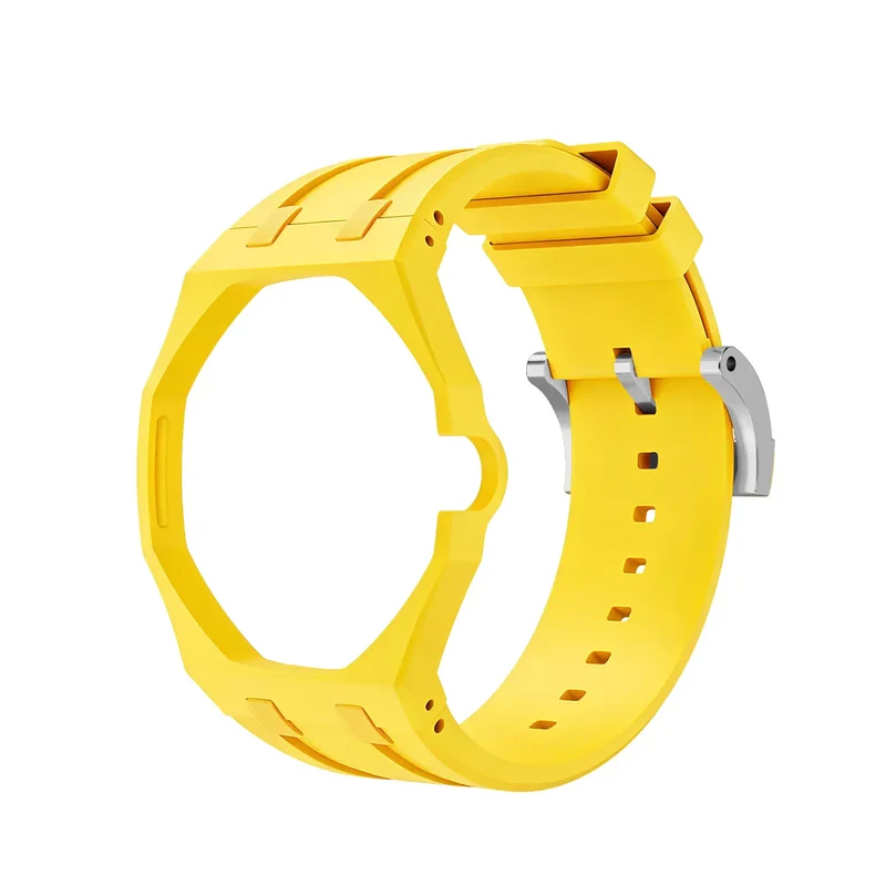 Swatch Royal Pop Silikon Armband - 3 Uhr (Gelb)