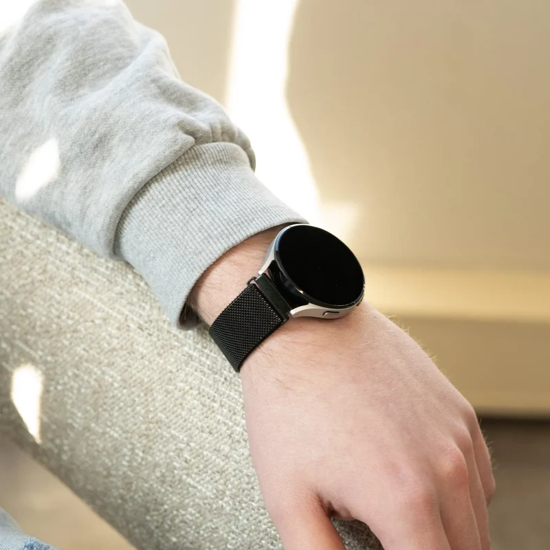 Suunto Run 2 Milanese Armband (Schwarz)