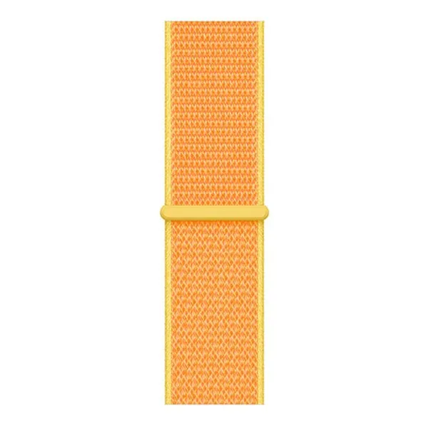 Suunto Run 2 Nylonarmband (Hellgelb)