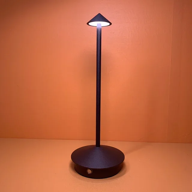 Karnz | Wiederaufladbare Tischlampe Kreative Esszimmer Touch Led Hotel Bar Kaffee Pina Pro Tischlampe Lampada Da Tavolo Dekorative Schreibtischlampe