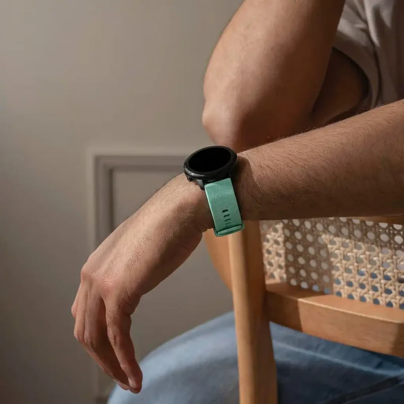 Suunto Run 2 Premium Silikonarmband (Aqua)