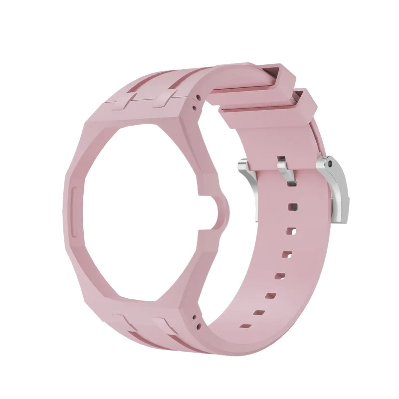 Swatch Royal Pop Silikon Armband - 3 Uhr (Rosa)