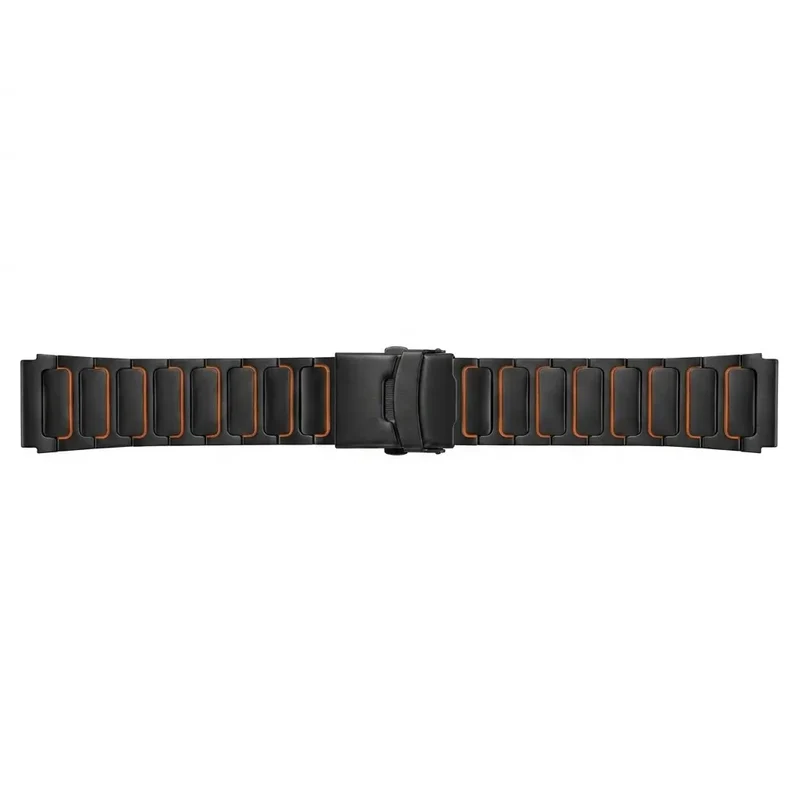 Coros Pace 4 Pro Turtle Titanarmband (Schwarz/Orange)