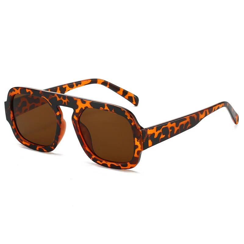 Oversized geometrische Linsen Sonnenbrille Karnz