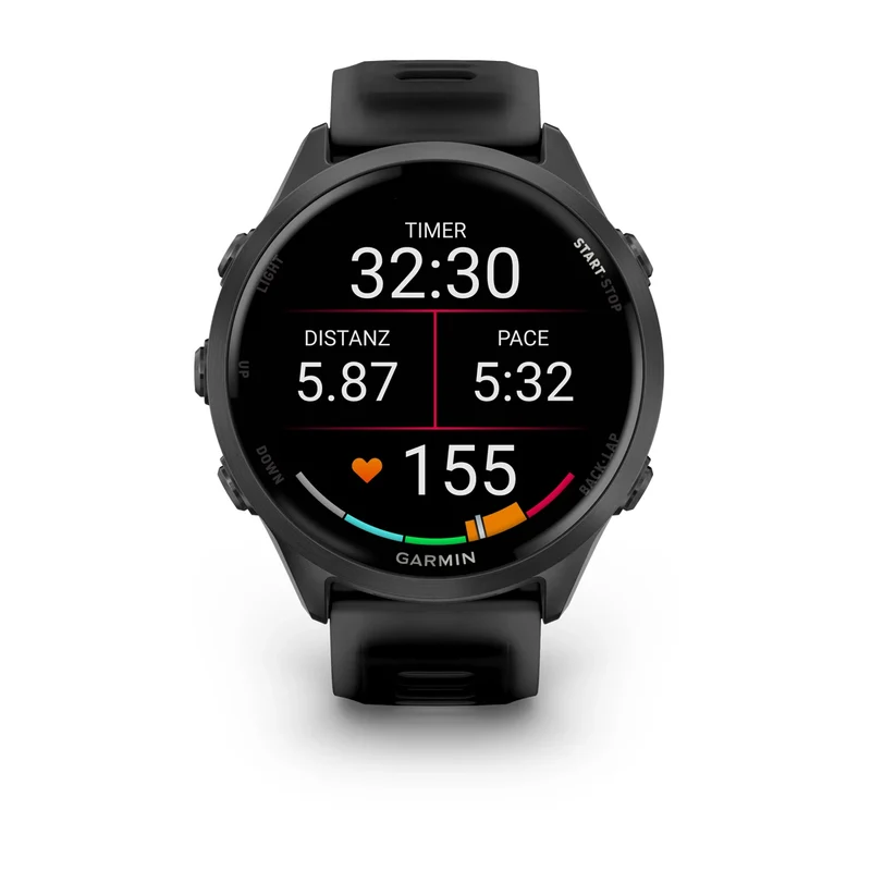Garmin Forerunner 570 - 47mm Schwarz/Schiefergrau Aluminium